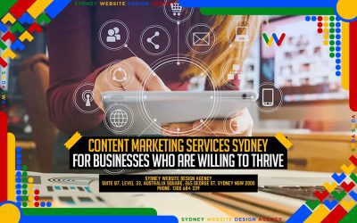 Content Marketing Services Sydney for Businesses who are willing to thrive