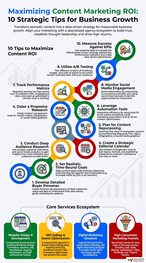 content marketing consultant Infographic