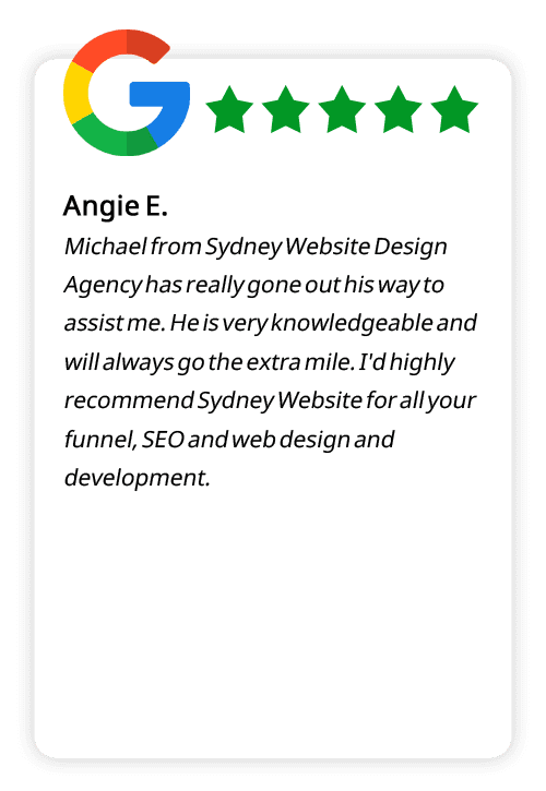Google Reviews - Angie E.