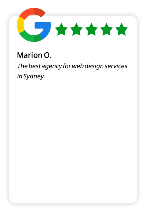 Google Reviews - Marion O