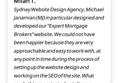 Google Reviews - Milan T