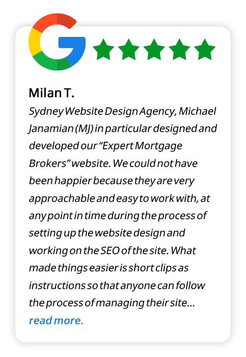 Google Reviews - Milan T