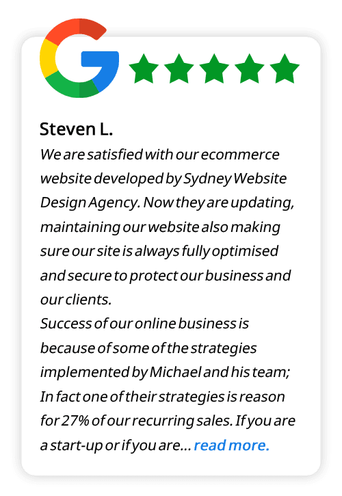 Google Reviews - Steven L