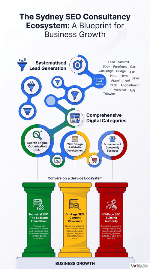 Sydney SEO consultant infographic