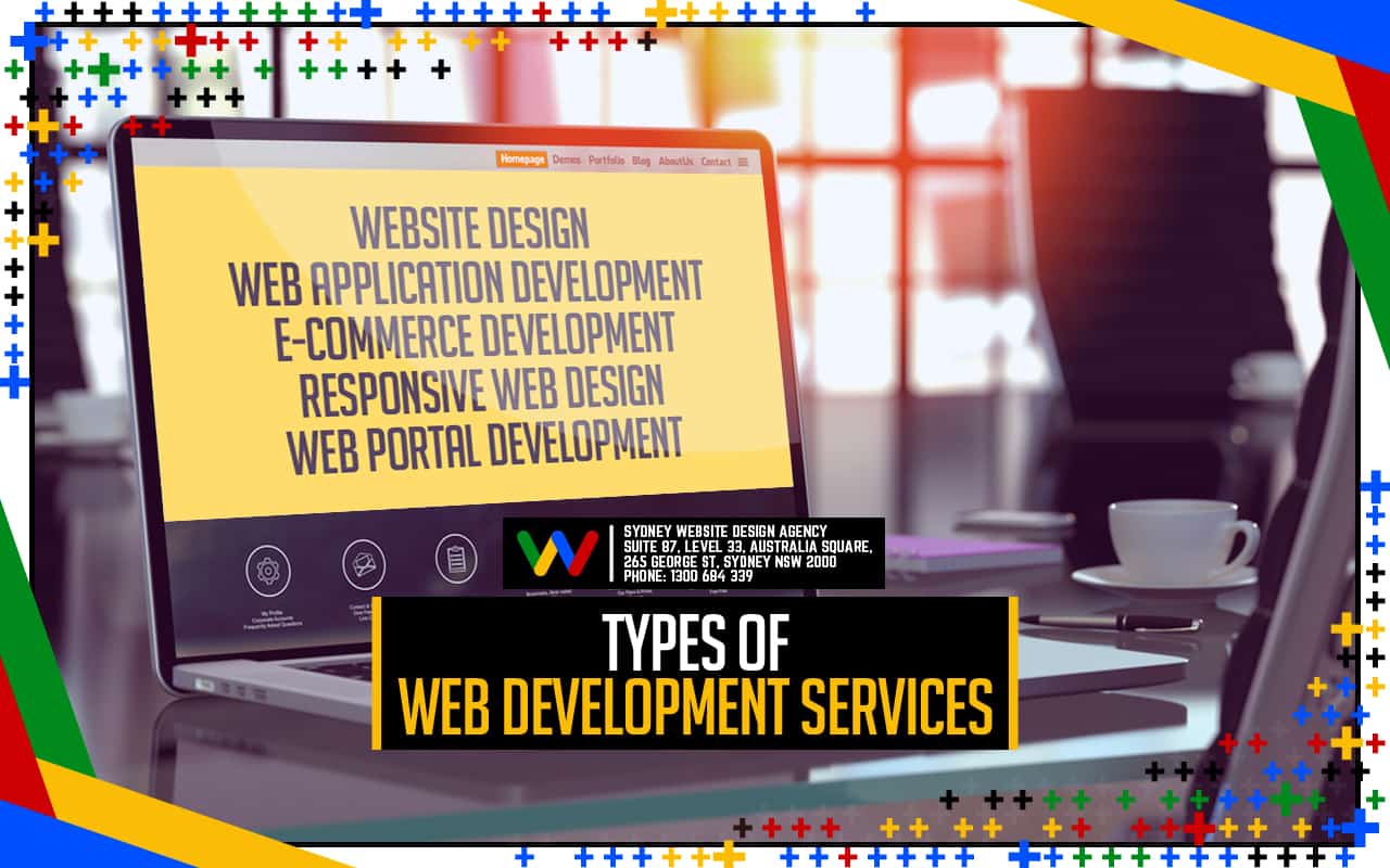 Types of Web Development Services Types of Web Development Services