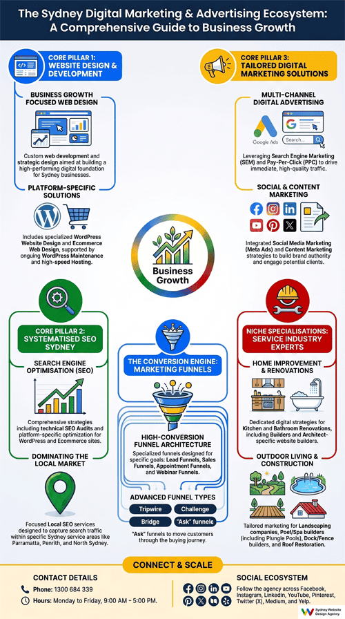 advertising services Sydney Infographic