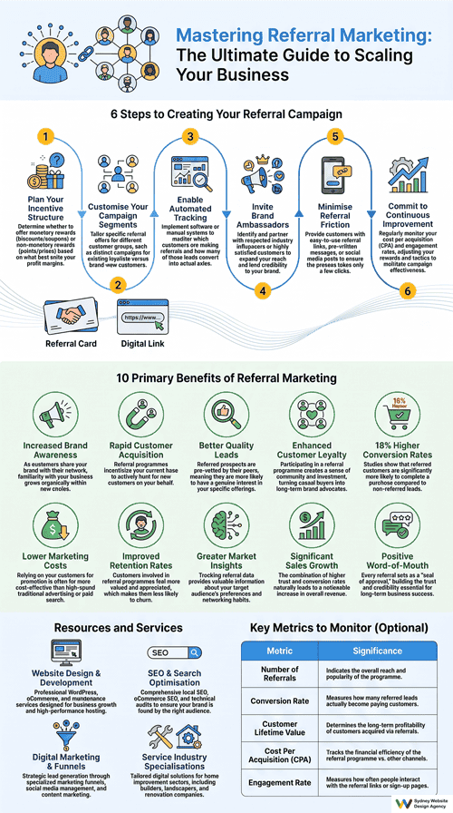 referral marketing Infographic